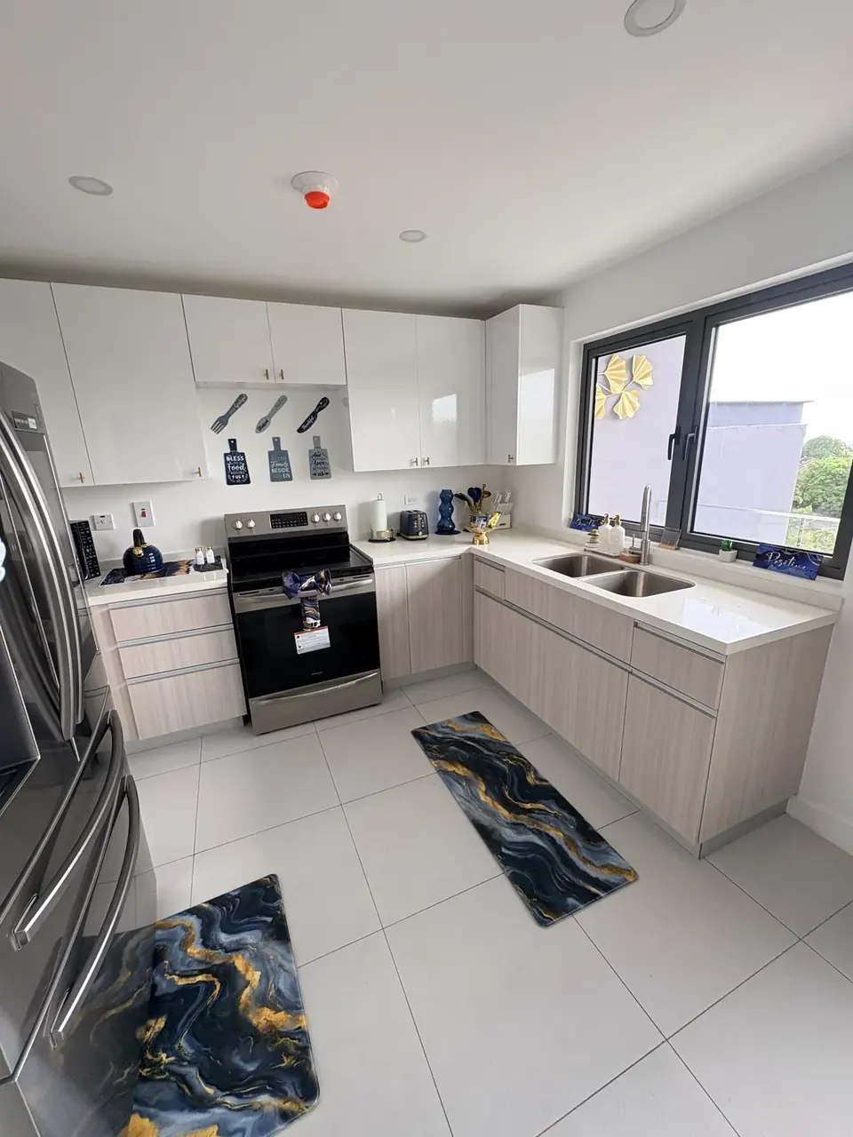 Kitchen ready after a property care visit